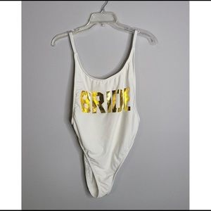 Bride swimsuit